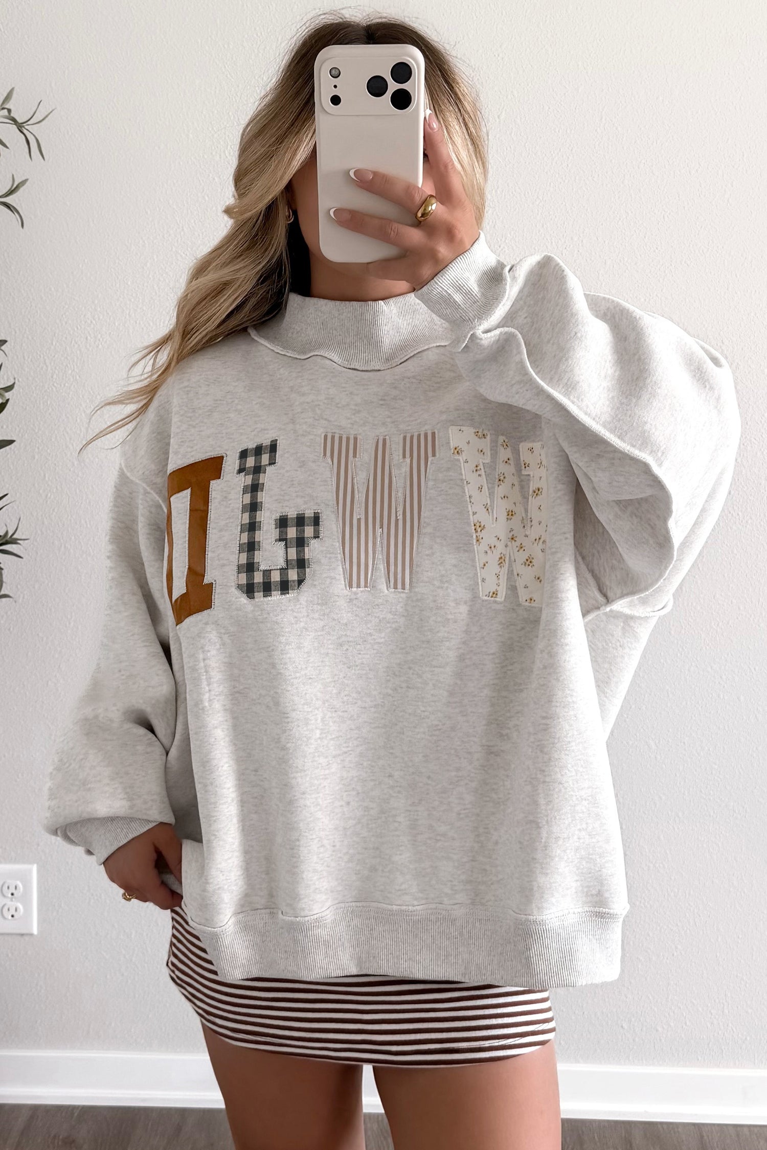 WWJD Mock Neck