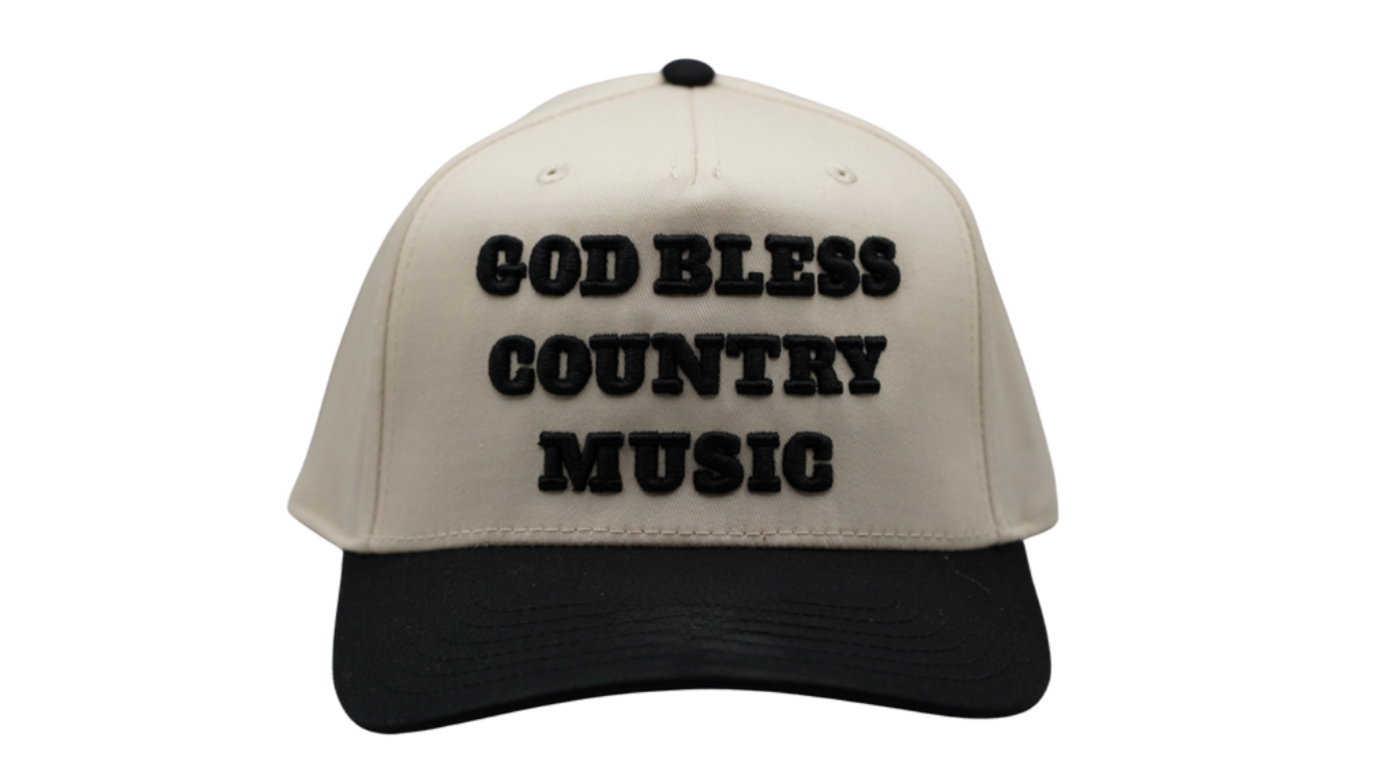God Bless Country Music Trucker Hat