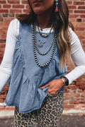 Denim Darling Top