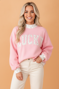 Lucky Girl Mock Neck