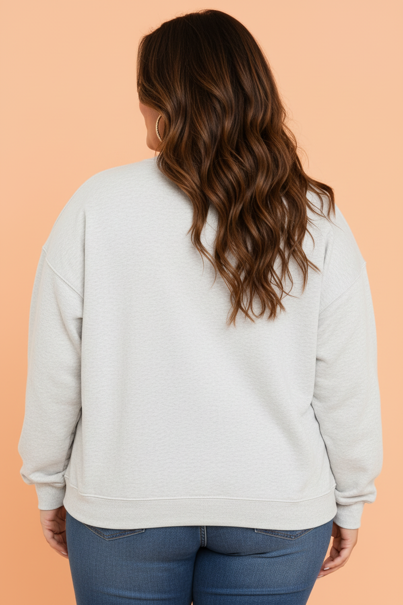 WWJD Mock Neck- plus size