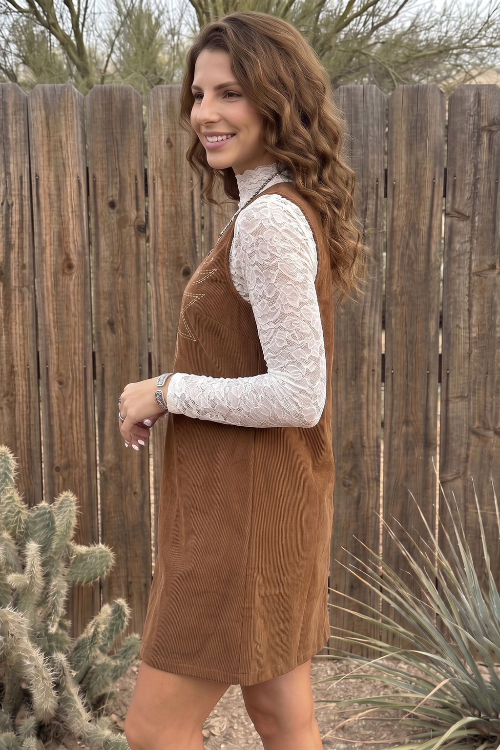 The Saddle Stitch Dress