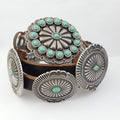 The Turquoise Trail Concho Belt