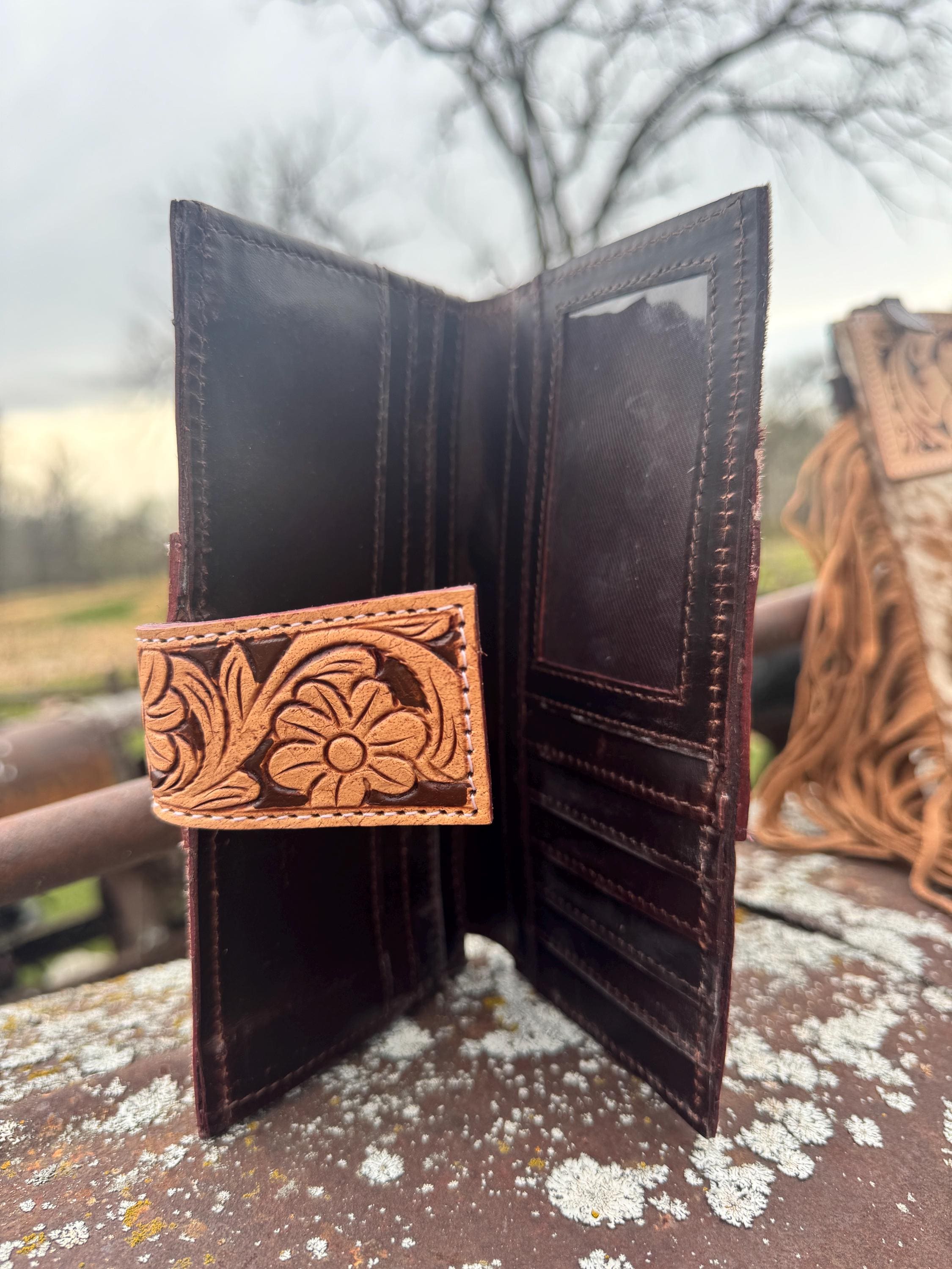 Deal Me In Leather Purse and Wallet