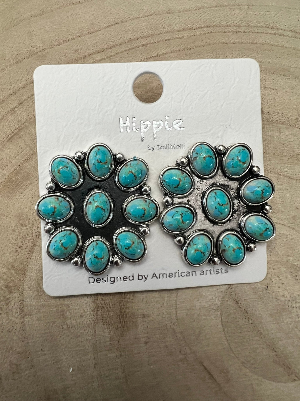 Turquoise Bloom Earrings