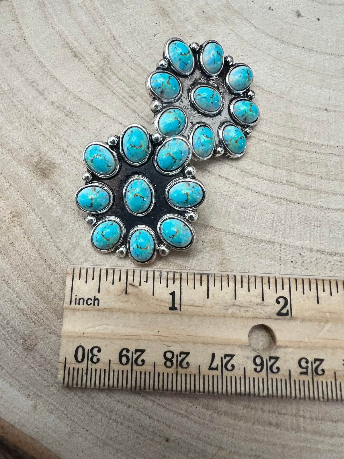 Turquoise Bloom Earrings