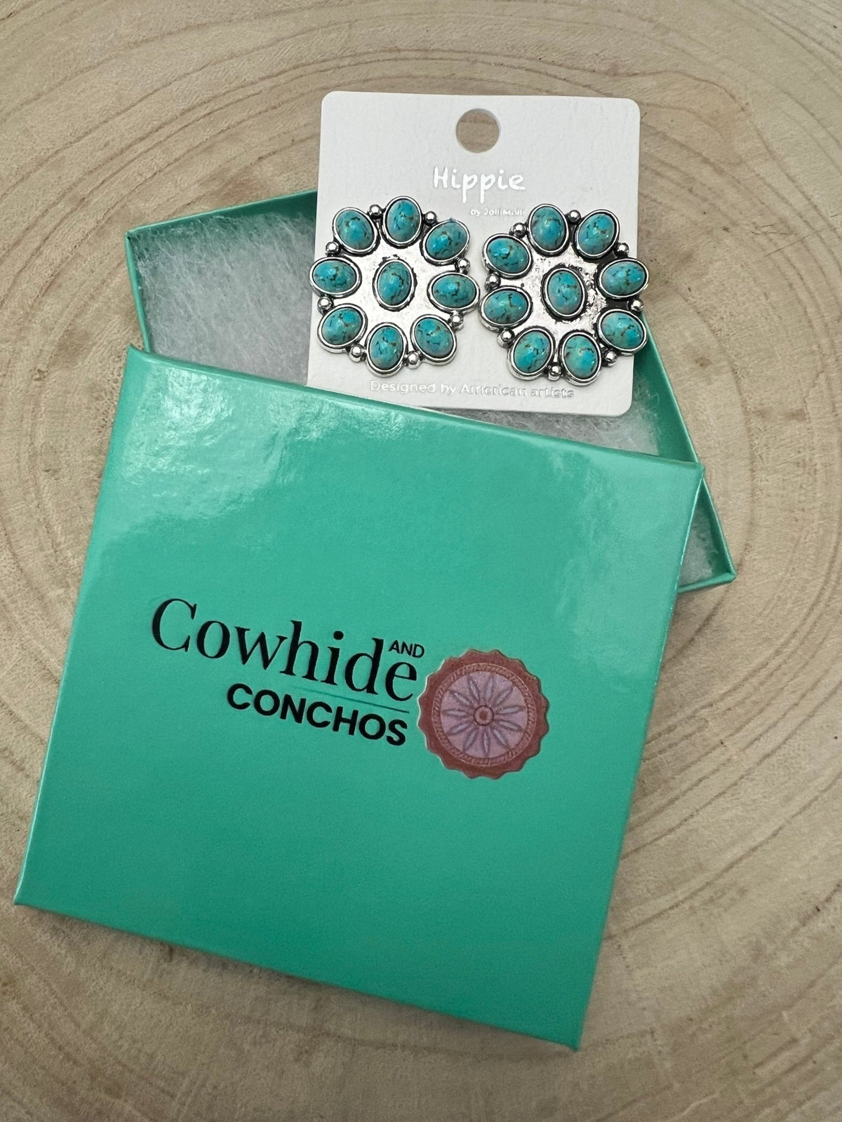 Turquoise Bloom Earrings